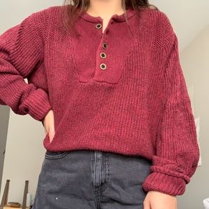 Red Head sweater size xl